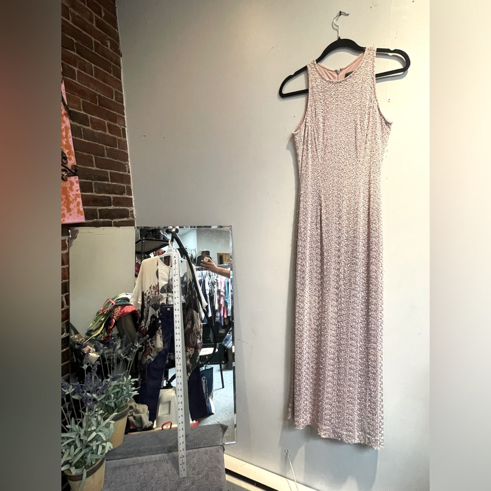 Vintage Carmen Marc Valvo Form Fitting Evening Cocktail Party Dress • Size 8 - Picture 1 of 8